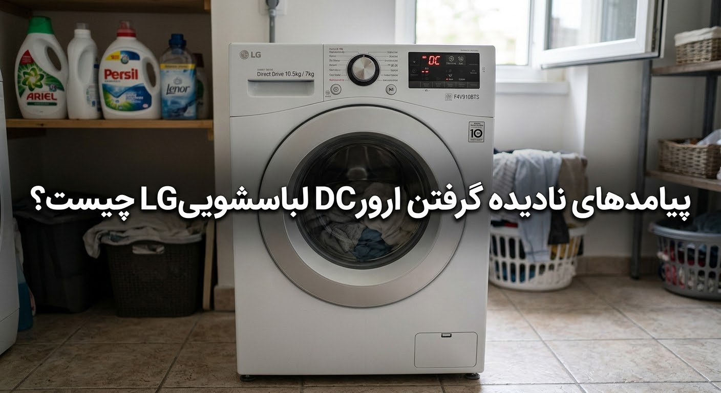 دلایل بروز ارور DC لباسشویی ال جی