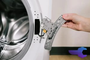 تاثیر میکروسوئیچ قفل درب در عدم بسته شدن درب لباسشویی پاکشوما