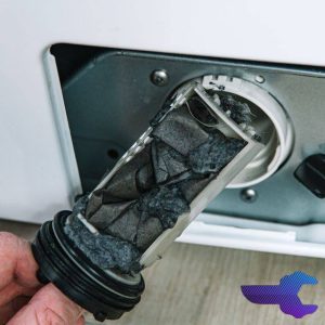 انسداد مسیرهای تخلیه و تاثیر آن بر بروز ارور ارور E17 لباسشویی پاکشوما 
