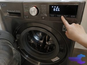 کد خطای مخفی tCL در لباسشویی ال جی به چه معناست؟