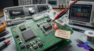 علائم هشدار قبل از نمایش F14 لباسشویی ویرپول